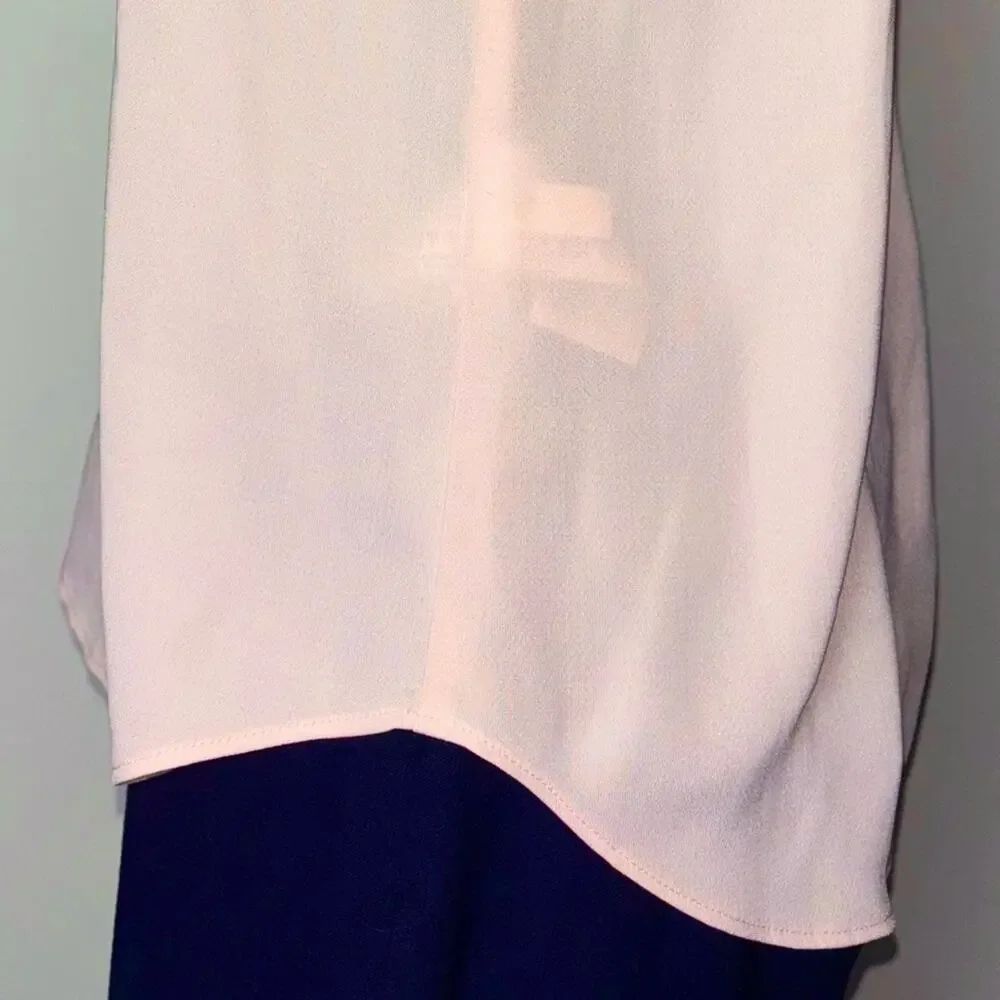 J. Crew V-neck camisole spaghetti strap tank Women's size XXS | 00 in pale pink